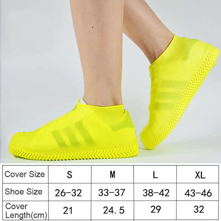 protection des chaussures en silicone
